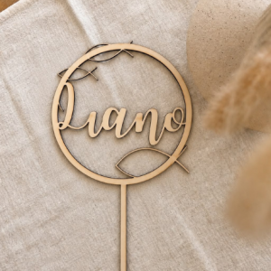 Personalisierter Cake Topper