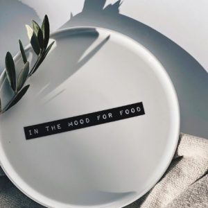 Goldscherben Teller Labelwrite | In the Mood for Food