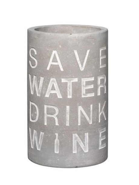 Räder Weinkühler „Save Water Drink Wine“